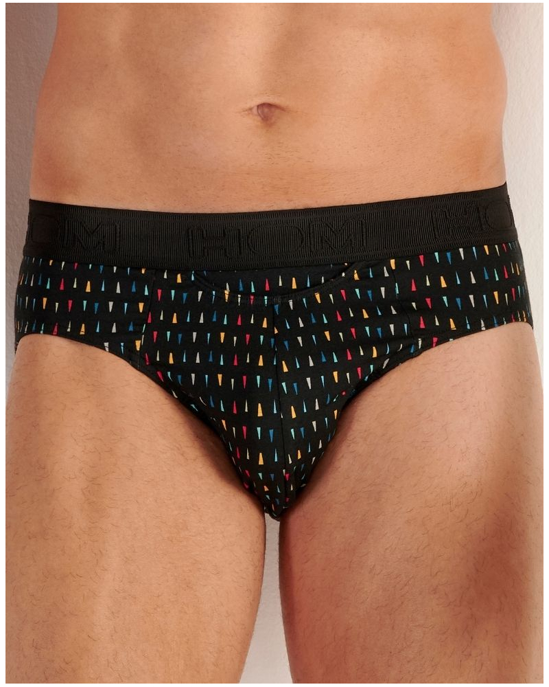 Mini brief HO1 HOM Rolling Cotton Modal (Imprimé Triangle)