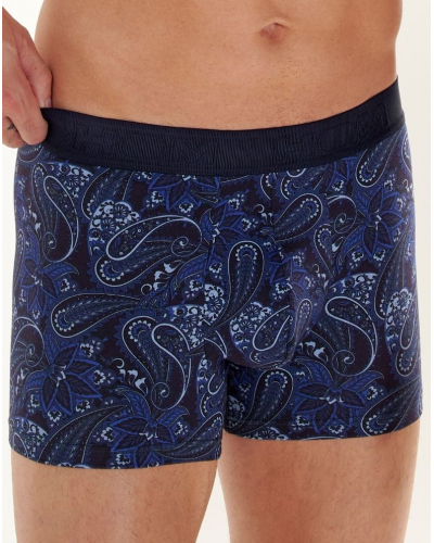 Boxer HOM Bohemian Coton Modal (Imprimé Bleu)
