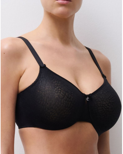 Moulded underwired bra Chantelle C Magnifique (Black)
