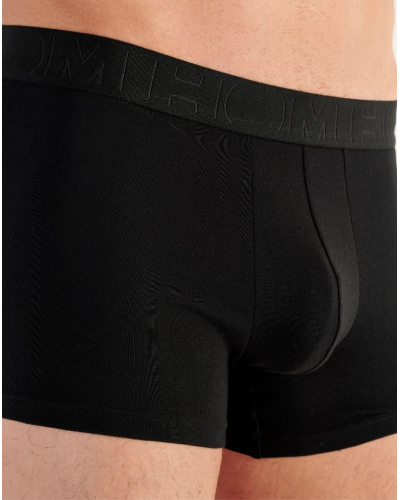 Paquete de 3 boxers en algodón HOM Daniel (Noir/Marine/Bleu)