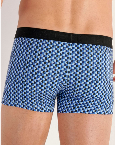 Pack of 3 cotton boxers HOM Daniel (Noir/Marine/Bleu)