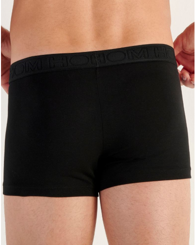 Lot de 2 boxers en coton HO1 HOM Boxerlines (Noir/Marine)