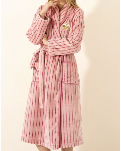 Bathrobe La Suite x Le Chat (Rose)