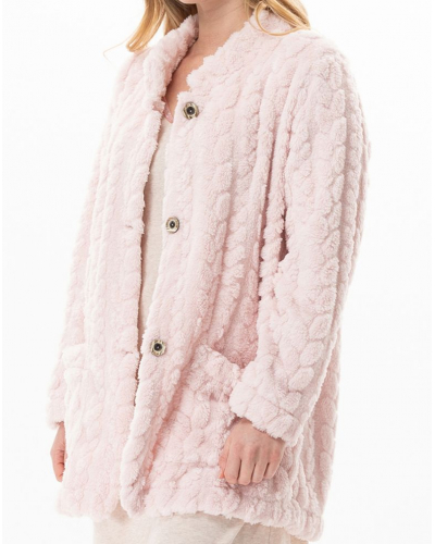 Chaqueta de Manga Larga con Botones Le Chat Essentiel (Bois de rose)