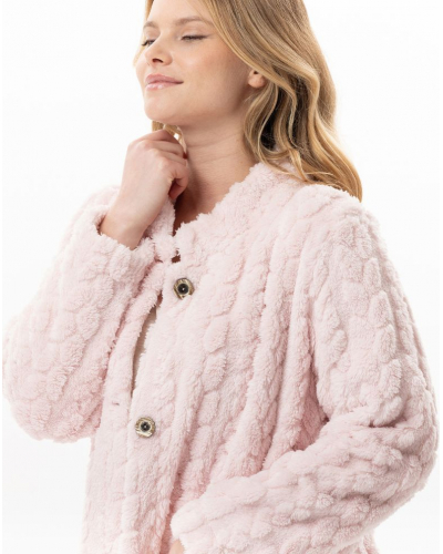 Chaqueta de Manga Larga con Botones Le Chat Essentiel (Bois de rose)