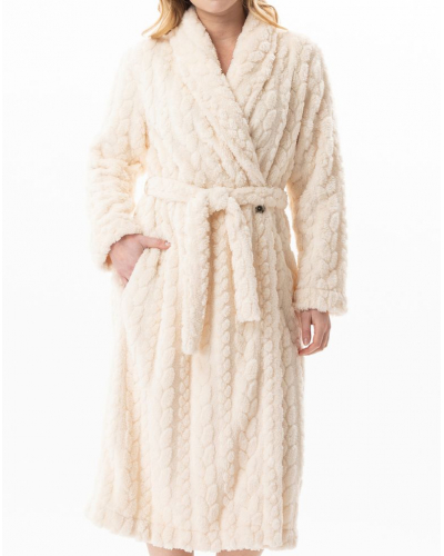 Fancy Bathrobe Le Chat Essentiel (Ecru)