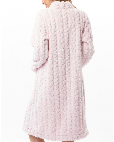 Robe de chambre fantaisie Le Chat Essentiel (Bois de rose)