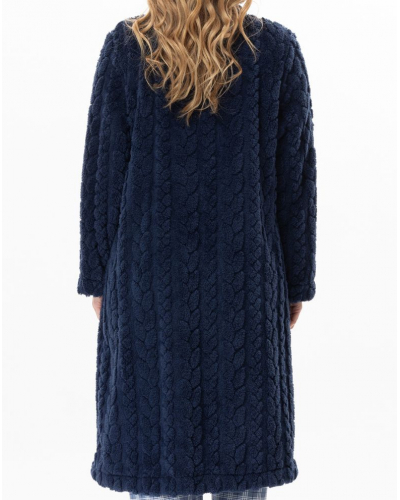 Fancy Bathrobe Le Chat Essentiel (Marine)