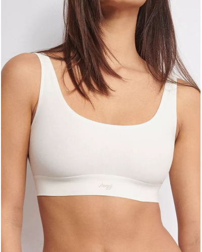 Cotton bralette Sloggi Ever Ease (Silk White)