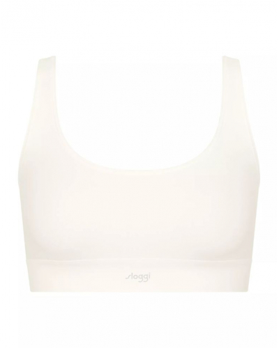 Cotton bralette Sloggi Ever Ease (Silk White)