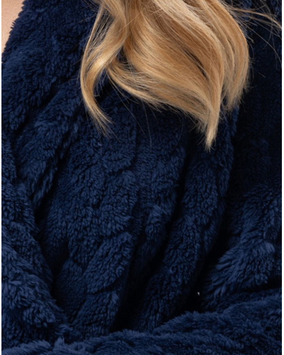 Fancy Bathrobe Le Chat Essentiel (Marine)