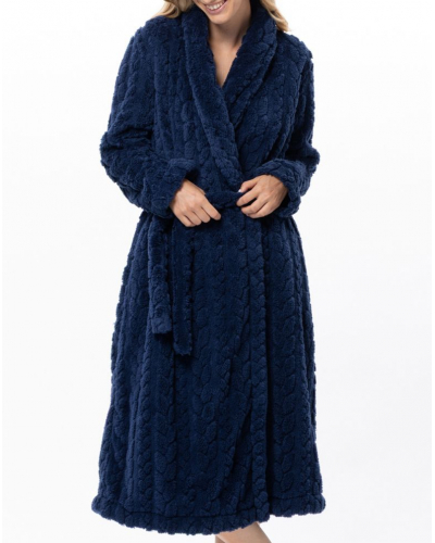 Fancy Bathrobe Le Chat Essentiel (Marine)