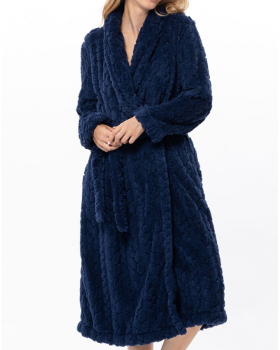 Fancy Bathrobe Le Chat Essentiel (Marine)