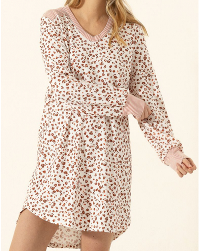 Nightshirt Interlock 100% Cotton Le Chat Mantra (Multico)