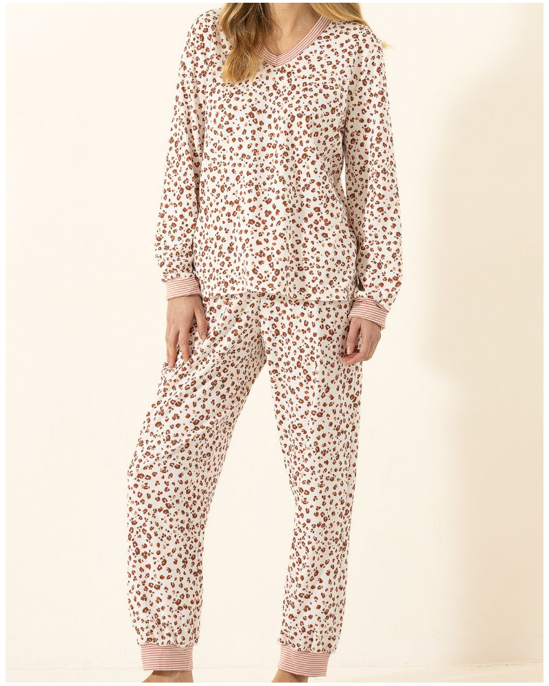 Pyjama Interlock 100% Cotton Le Chat Mantra (Multico)