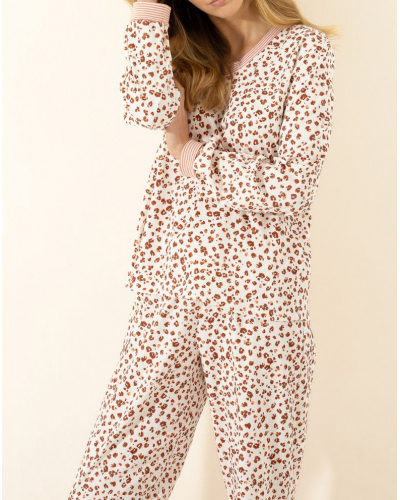 Pyjama Interlock 100% Cotton Le Chat Mantra (Multico)