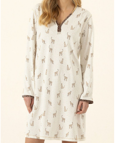 Chemise de nuit Interlock 100% coton Le Chat Fairy (Multico)