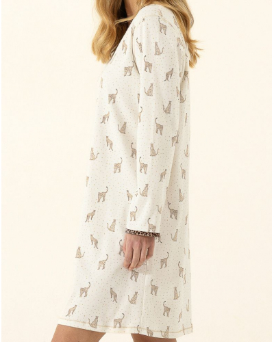 Chemise de nuit Interlock 100% coton Le Chat Fairy (Multico)