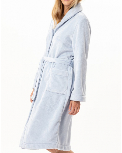 Comfortable bathrobe Le Chat Essentiel (Ciel)