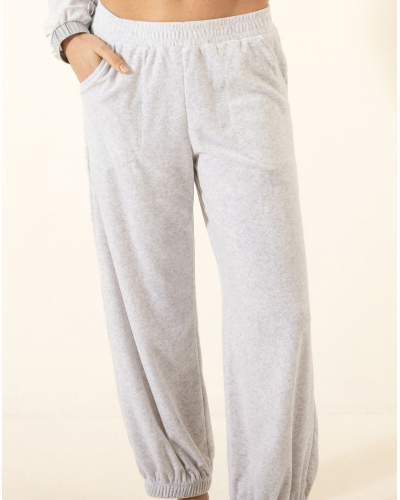 Conjunto de Terciopelo Le Chat Psyché (Gris chiné)