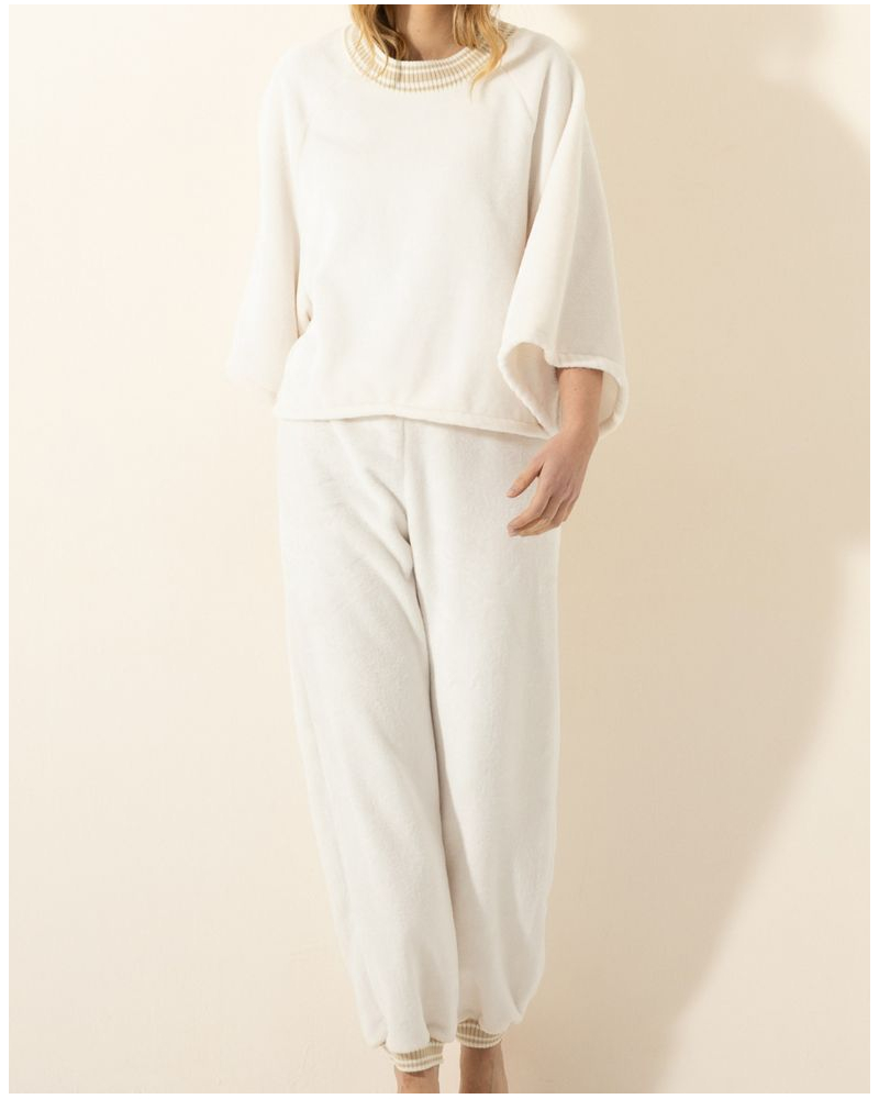 Conjunto Le Chat Yogi (Ecru)