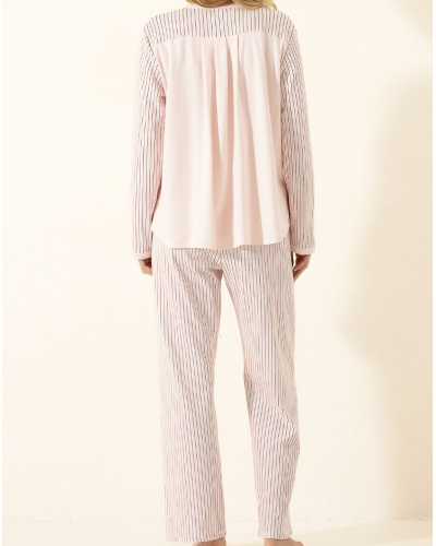 Pyjama Interlock 100% Cotton Le Chat Holy (Bois de Rose)