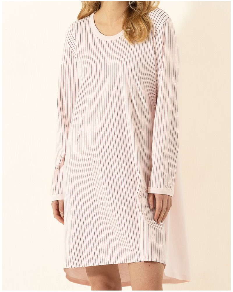 Camisón Interlock 100% Algodón Le Chat Holy (Bois de rose)