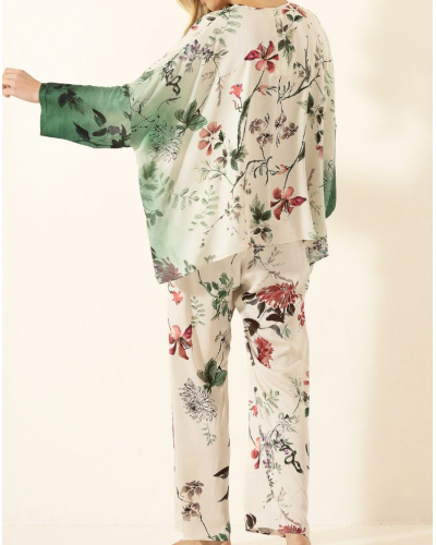 Pyjama Chaîne et Trame Le Chat Japandi (Multico)