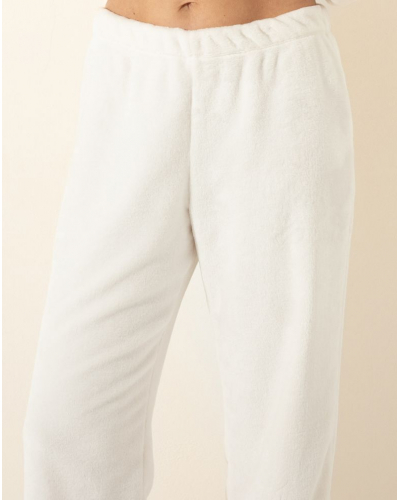 Ensemble veste Le chat Yogi (Ecru)