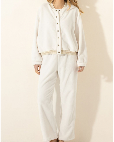 Set with jacket Le Chat Yogi (Ecru)