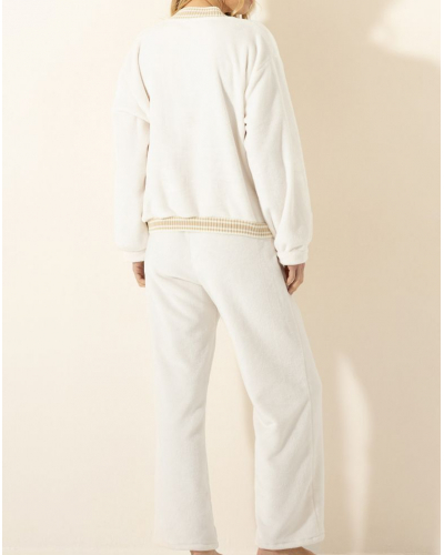 Set with jacket Le Chat Yogi (Ecru)