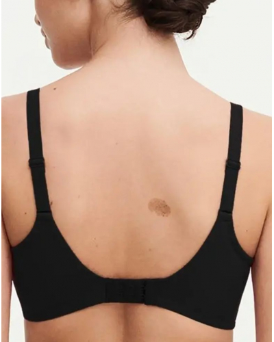 Sujetador con aros envolvente Chantelle EasyFeel Floral Touch (Negro)