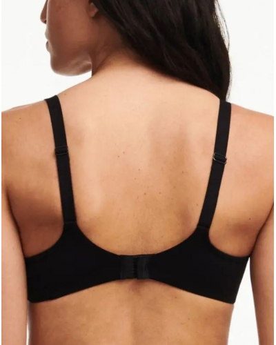 Soutien-gorge armatures enveloppant Chantelle EasyFeel Floral Touch (Noir)