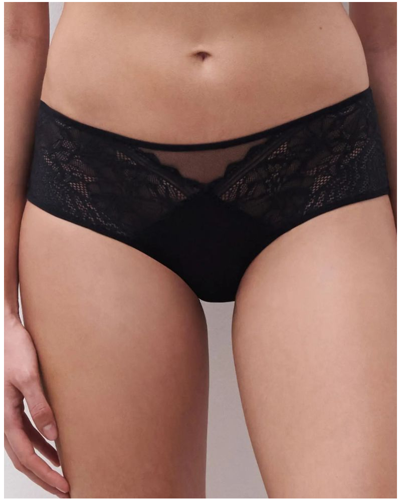 Shorty cubridor Chantelle Floral Touch (Noir)