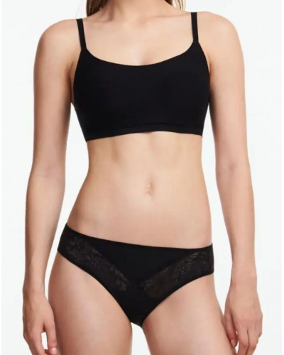 Evolving briefs Chantelle Floral Touch (Black)