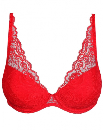 Soutien-gorge coque plunge Marie Jo Cyrile (True Red)