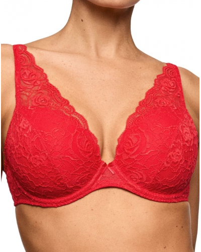 Soutien-gorge coque plunge Marie Jo Cyrile (True Red)