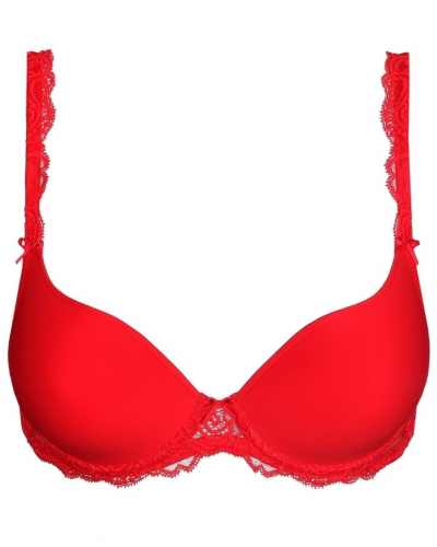 Soutien-gorge rembourré en forme de cœur Marie Jo Cyrile (True Red)