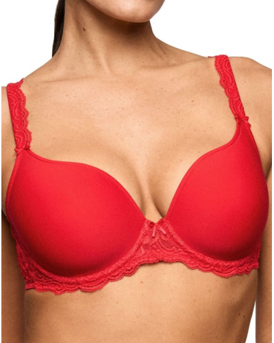 Sujetador acolchado en forma de corazón Marie Jo Cyrile (True Red)