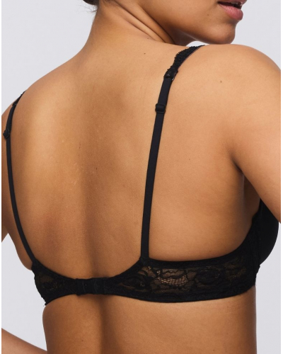 Soutien-gorge rembourré en forme de cœur Marie Jo Cyrile (Noir)