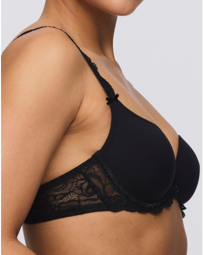 Padded heart-shaped bra Marie Jo Cyrile (Black)