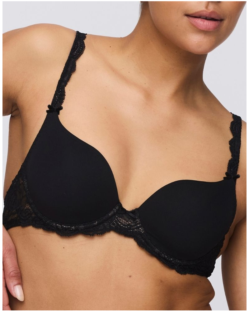 Sujetador acolchado en forma de corazón Marie Jo Cyrile (Negro)