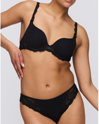 Sujetador acolchado en forma de corazón Marie Jo Cyrile (Negro)
