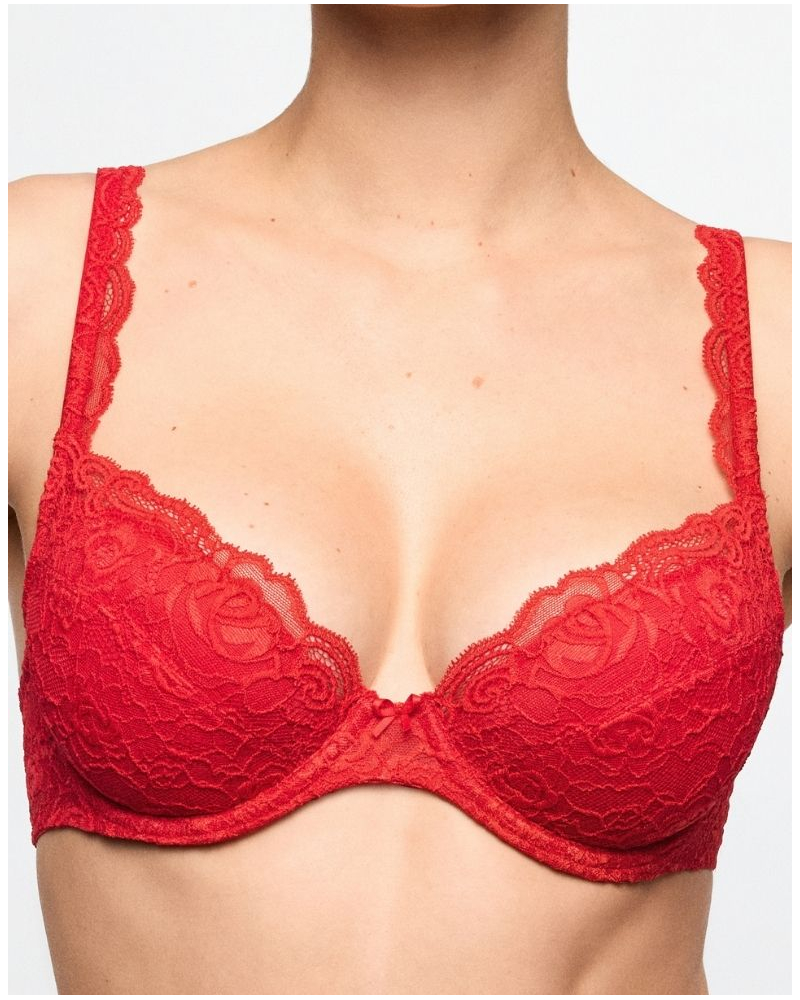 Push-up bra removable pads amovibles Marie Jo Cyrile (True Red)