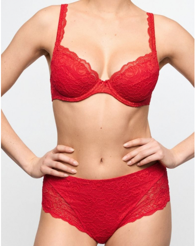 Push-up bra removable pads amovibles Marie Jo Cyrile (True Red)