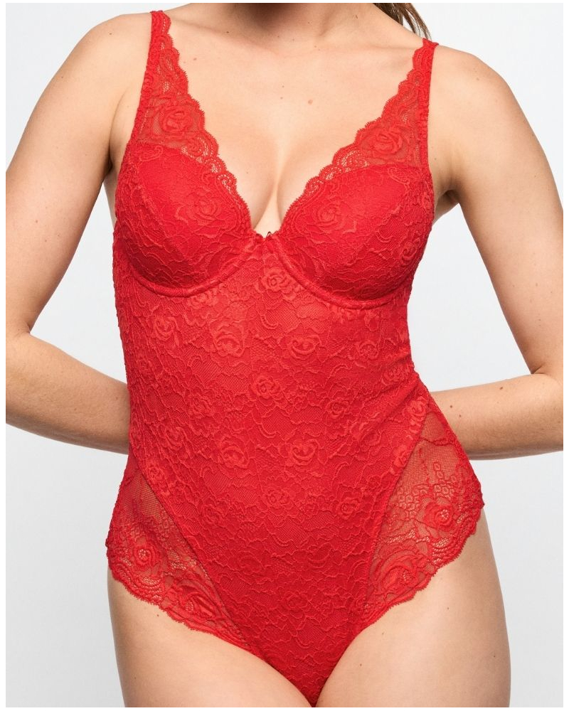 Body preformado plunge Marie Jo Cyrile (True Red)