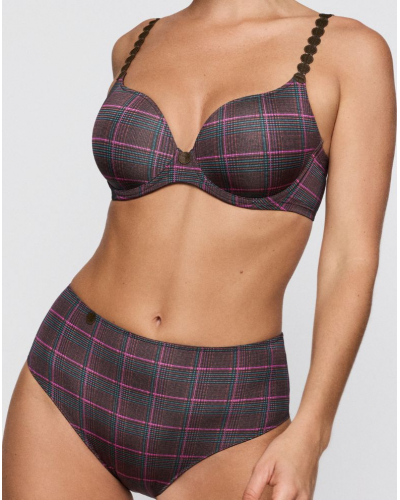 Padded bra heart shape Marie Jo Tom (Wengé)