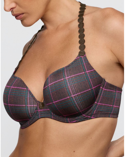 Soutien-gorge coque forme de coeur Marie Jo Tom (Wengé)