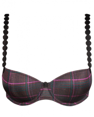 Balcony padded bra Marie Jo Tom (Wengé)
