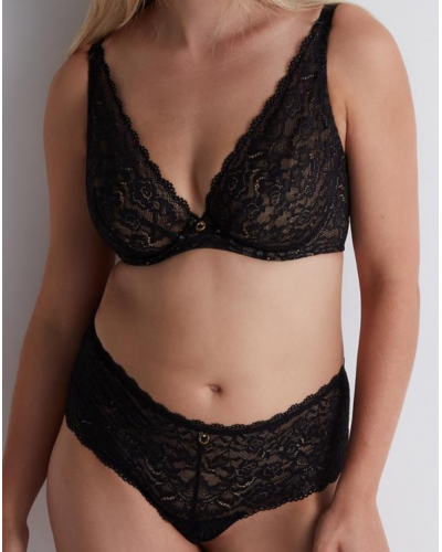 Triangle bra Aubade Rosessence (Black)